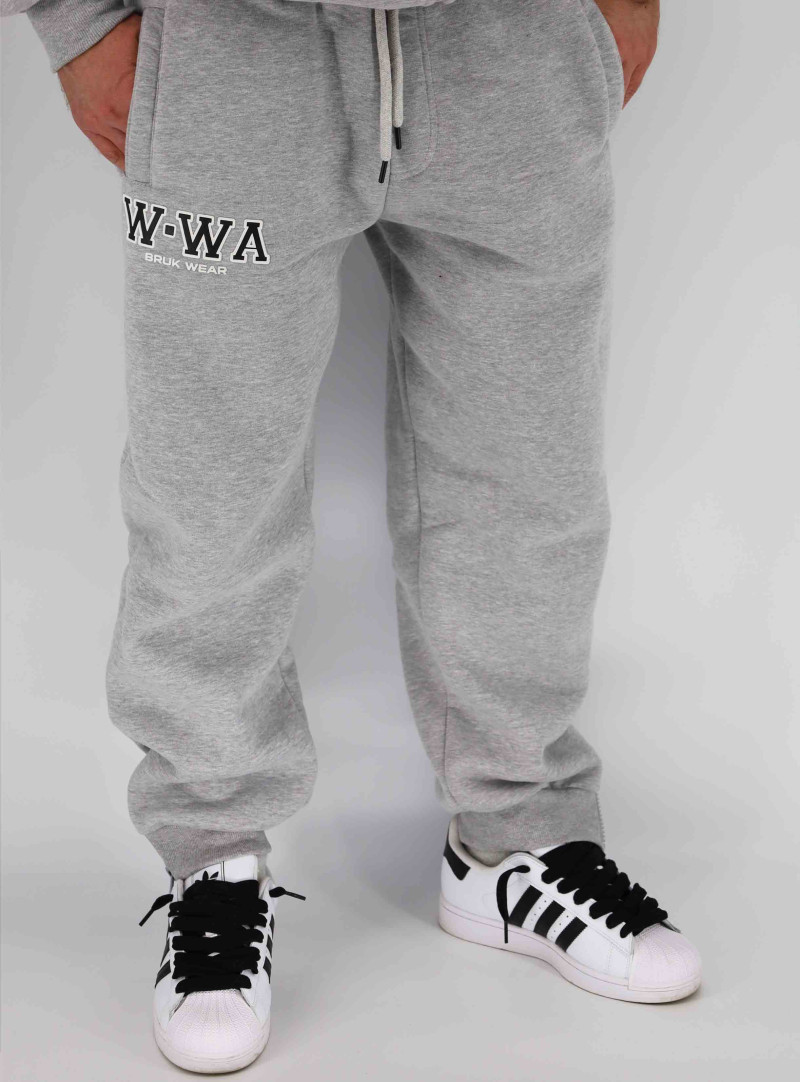 Spodnie Dresy Szare W-WA Bruk Wear