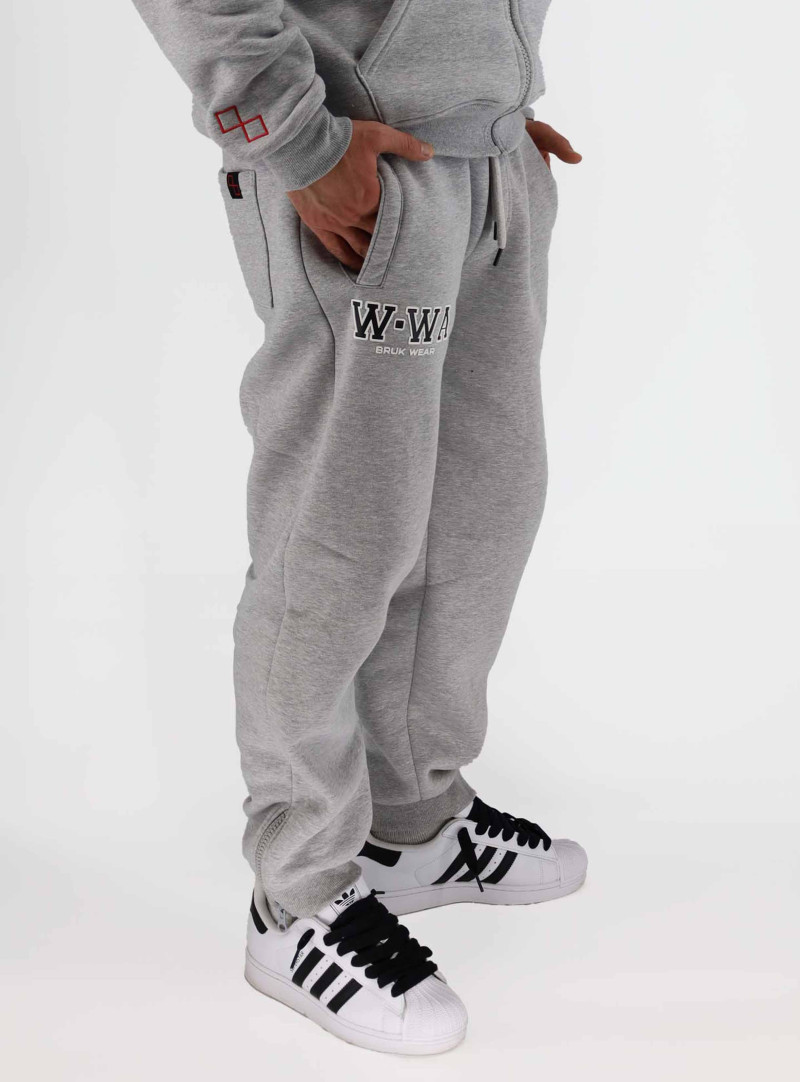 Spodnie Dresy Szare W-WA Bruk Wear