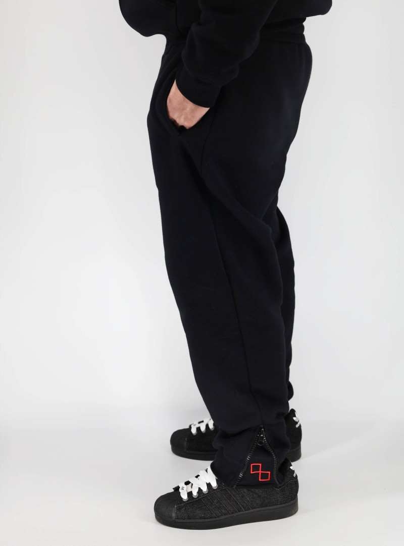 Spodnie Dresy Czarn W-WA Bruk Wear