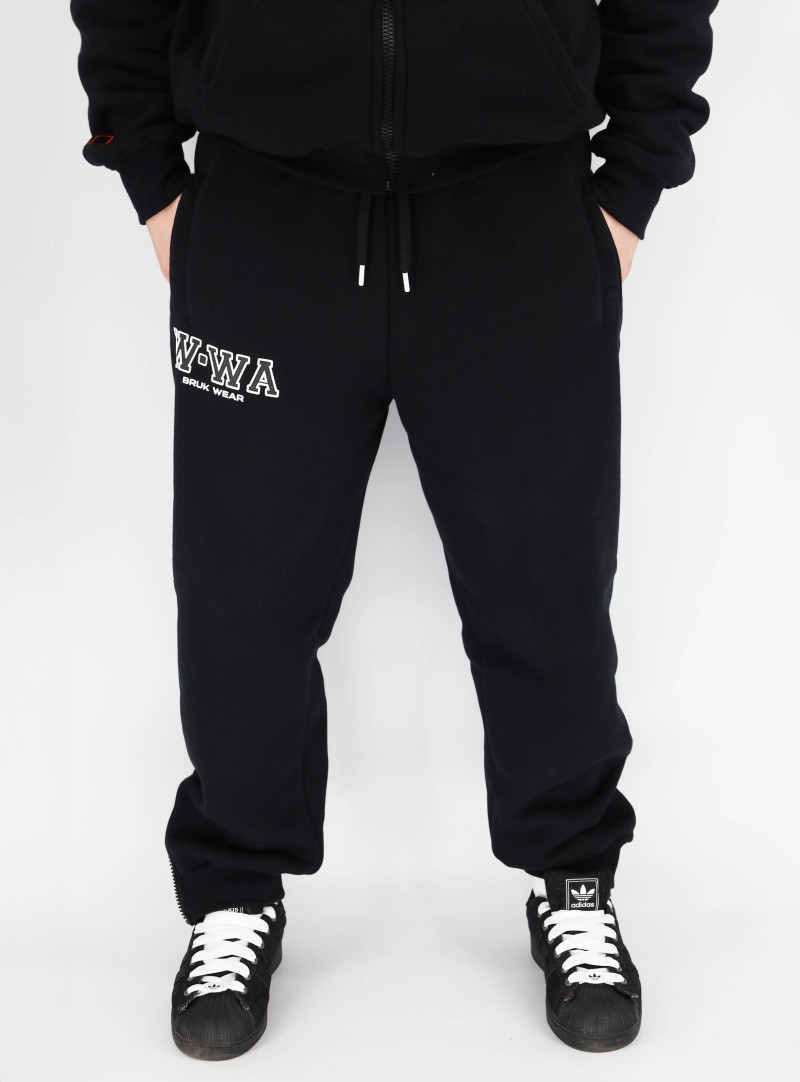 Spodnie Dresy Czarn W-WA Bruk Wear