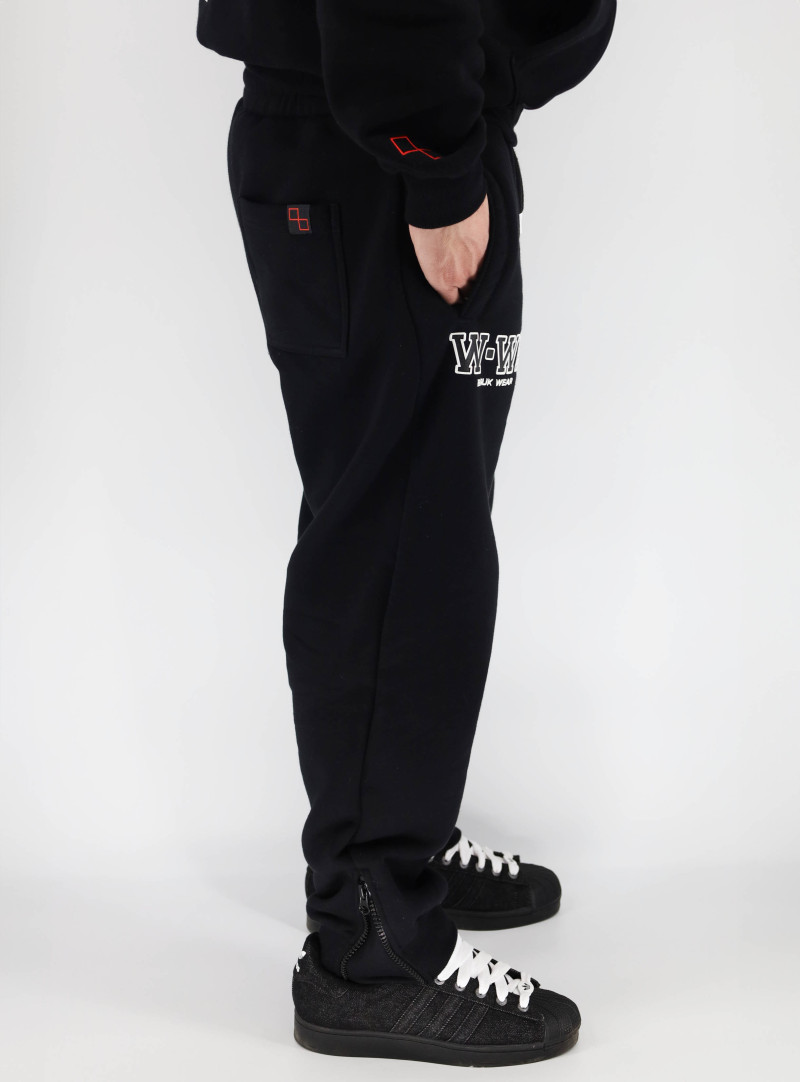 Spodnie Dresy Czarn W-WA Bruk Wear