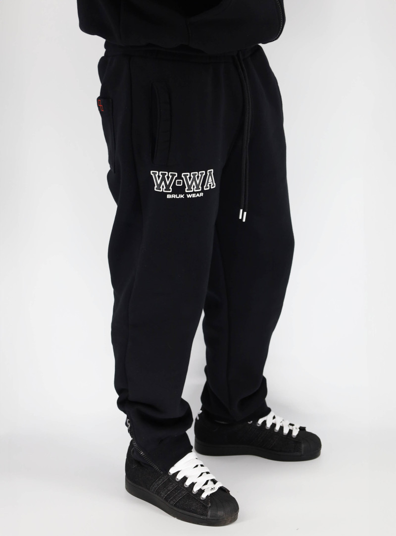 Spodnie Dresy Czarn W-WA Bruk Wear