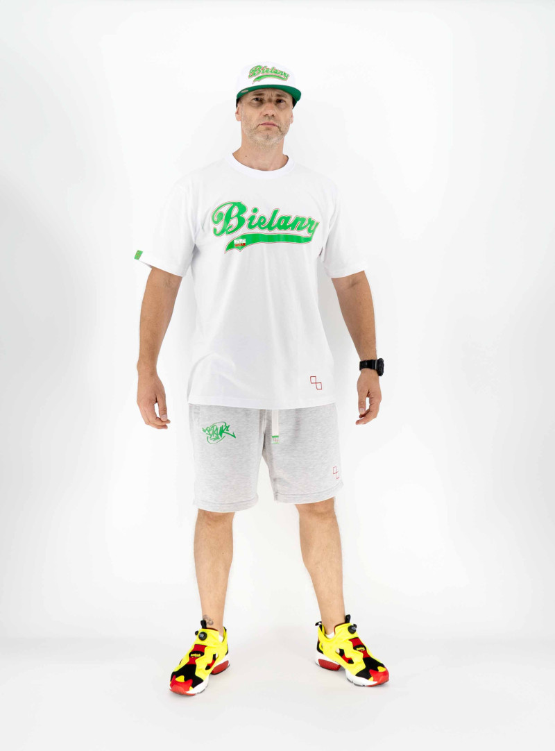 T-shirt Biały Bielany Bruk Wear