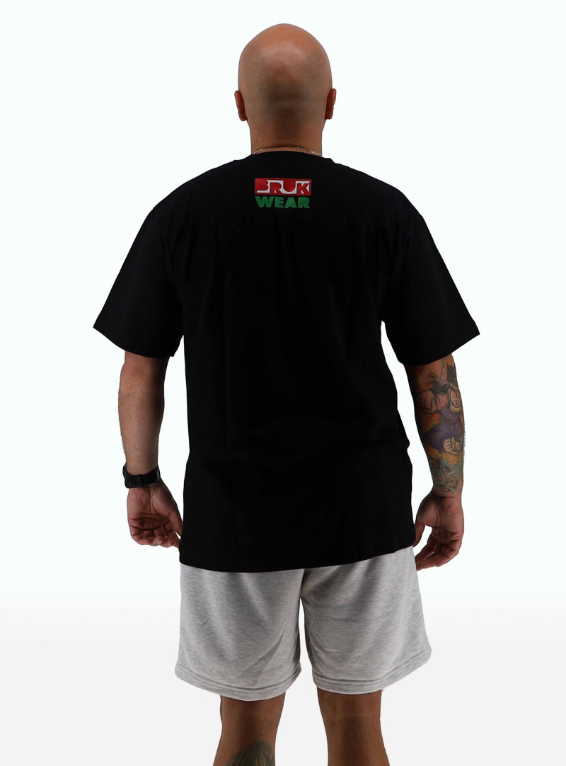 T-shirt Czarny Bielany Bruk Wear