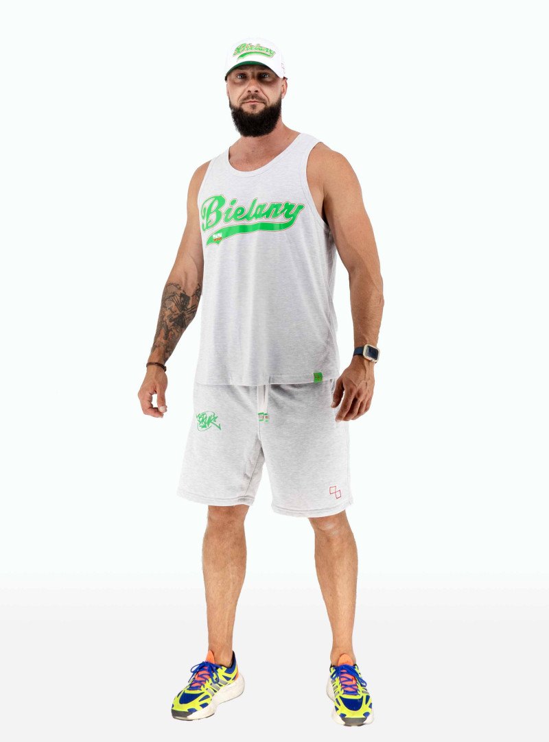 Tank-Top Szary Bielany Bruk Wear