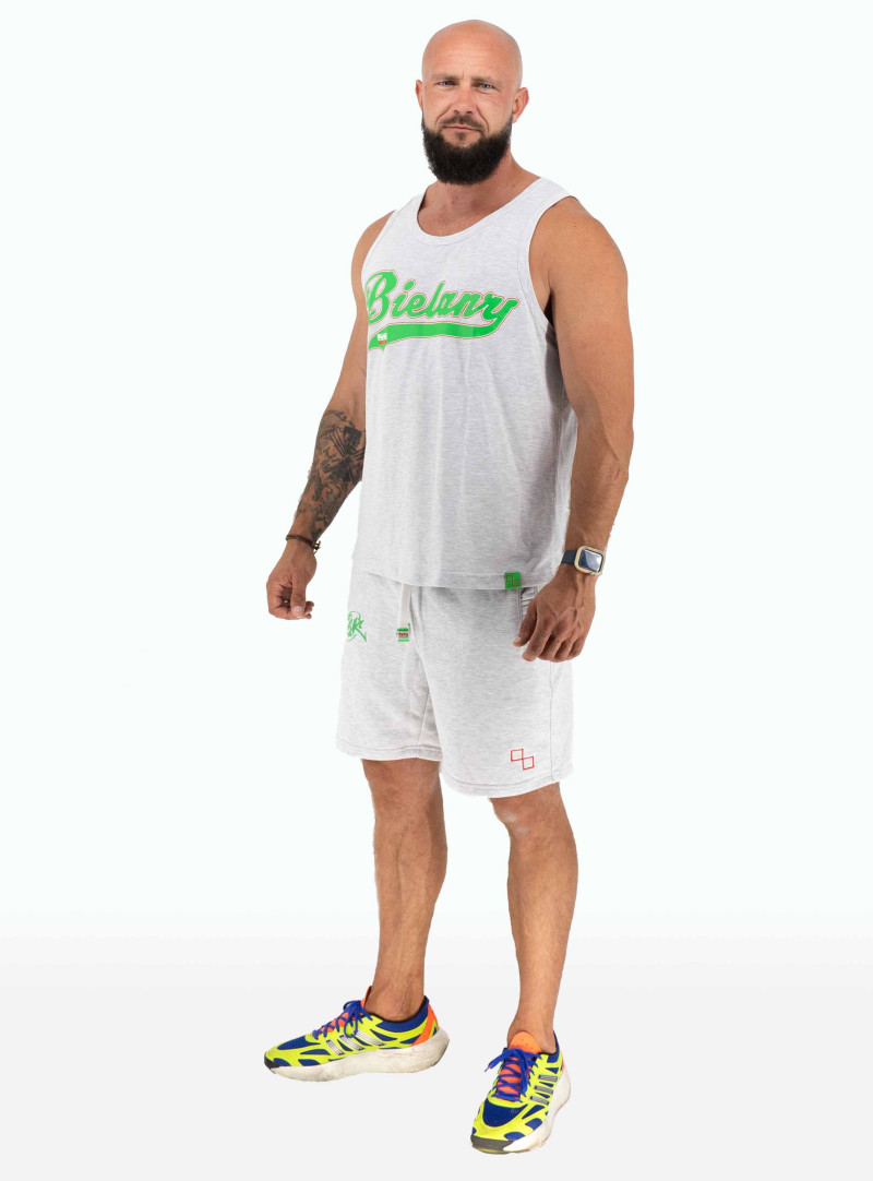 Tank-Top Szary Bielany Bruk Wear